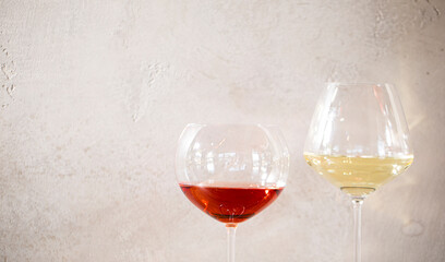 red wine in a glass