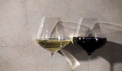 glass of red wine