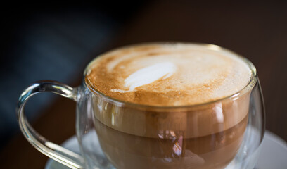 cup of cappuccino