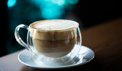 cup of cappuccino
