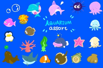 水族館の仲間セット