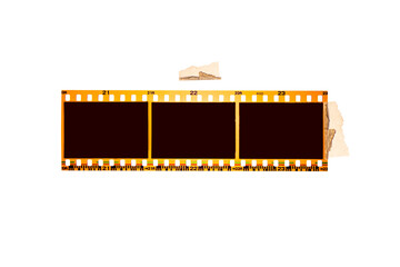 Fototapeta premium (35 mm.) film collections frame.With white space.film camera. 