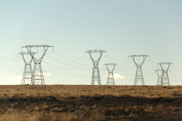 Electricity Pylons cross New Zealand