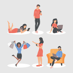 six persons virtual sale