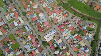 Top view of Florianopolis, Brazil