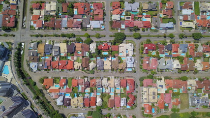 Top view of Florianopolis, Brazil