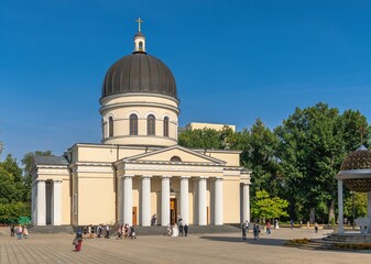 Fototapeta na wymiar Cathedral of the Nativity in Chisinau, Moldova