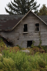 old abandoned house