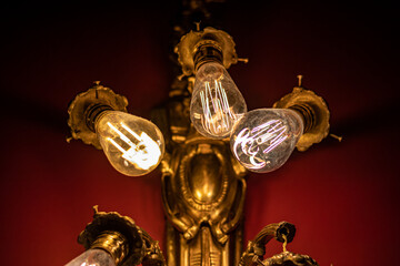 Fototapeta premium Antique light in Cleveland, Ohio