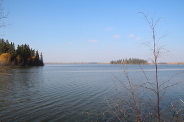 Light Blue Waters Of Astotin, Elk island National Park, Alberta