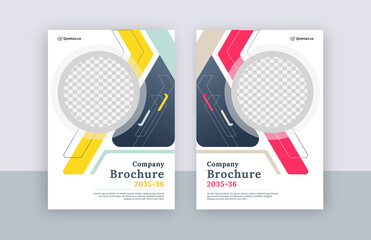 Modern Brochure Cover Template Design