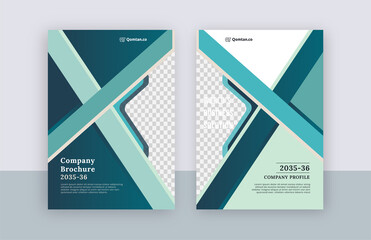 Modern Brochure Cover Template Design