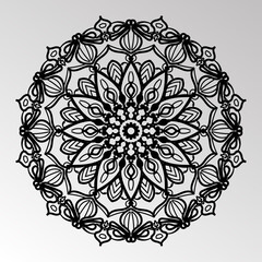Mandala vector element round ornament decoration