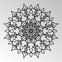 Mandala vector element round ornament decoration