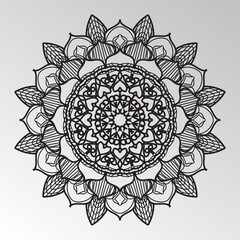 Mandala vector element round ornament decoration