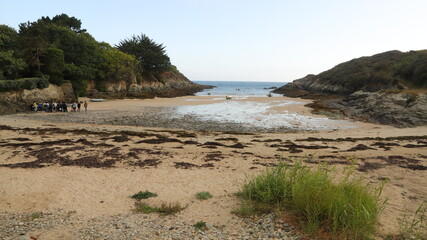 marée basse à Belle Ile