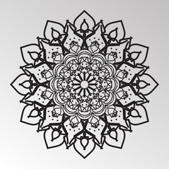 Mandala vector element round ornament decoration