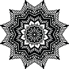 abstract floral ornament