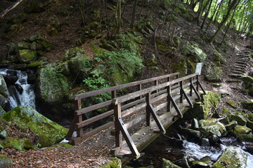 遊歩道の橋