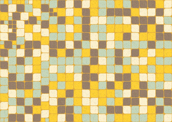 Abstract Geometric Pattern generative computational art illustration