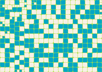 Abstract Geometric Pattern generative computational art illustration