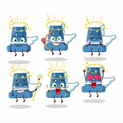 Reloadable mortar cartoon designs as a cute angel character