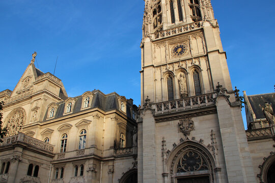 saint-germain l'auxerrois church in paris (france)