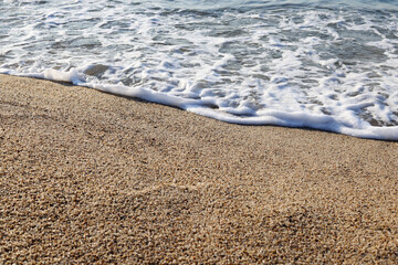 日本海の浜辺（敦賀）