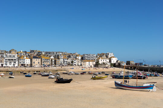 St Ives On The North Cornwall Coast In England