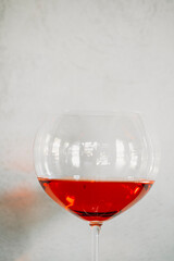 glass of wine. Wine glass. Alcohol. 