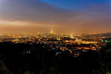 Fototapeta premium Petronas Twin Towers at Night