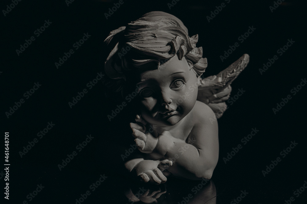 Wall mural angel with wings