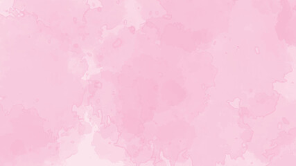 Watercolor Pink cement wall texture background.
