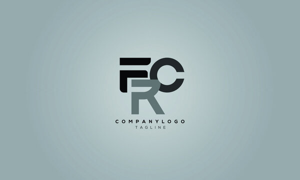 FRC, CRF, FCR, RFC, RCF, CFR,  Abstract initial monogram letter alphabet logo design