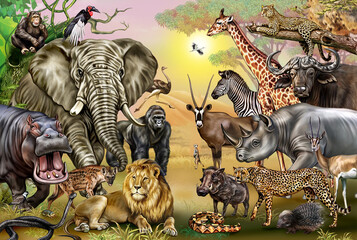 Animals of Africa