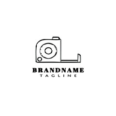 micrometer logo icon design template vector illustration