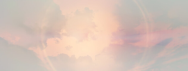 sunrise sky watercolor gradient colors, beautiful abstract nature wallpaper