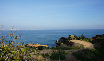 Lagos beach in Algarve,Portugal