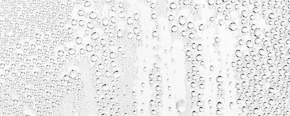white background water drops on glass, abstract design overlay wallpaper