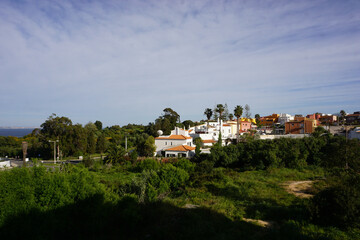 Fototapeta na wymiar The city Lagos in the Algarve in Portugal