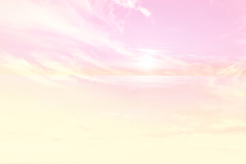 sunrise sky watercolor gradient colors, beautiful abstract nature wallpaper