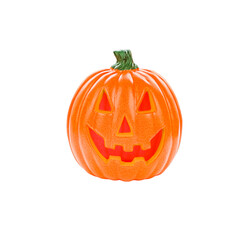 Halloween pumpkin isolated on white