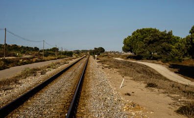 Obraz premium Railroad track