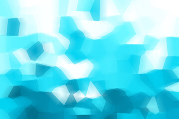 blue abstract mosaic background / spring business background, design lines broken wallpaper, blue gradient light