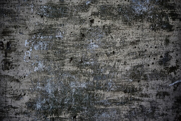 old gray wall / abstract vintage gray background, texture old concrete, plaster crack