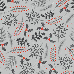 Beautiful seamless christmas pattern design