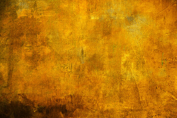 Abstract golden painting background