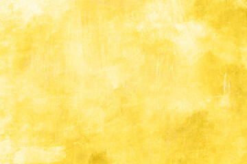 Yellow painted grunge backdrop