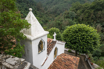 Chapel of Senhor da Agonia at the Natural and landscaped complex of Our Lady of Mercy, Lousa, Portugal