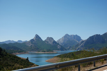 Riaño and Mampodre Mountain Regional Park. Castile and Leon. Spain